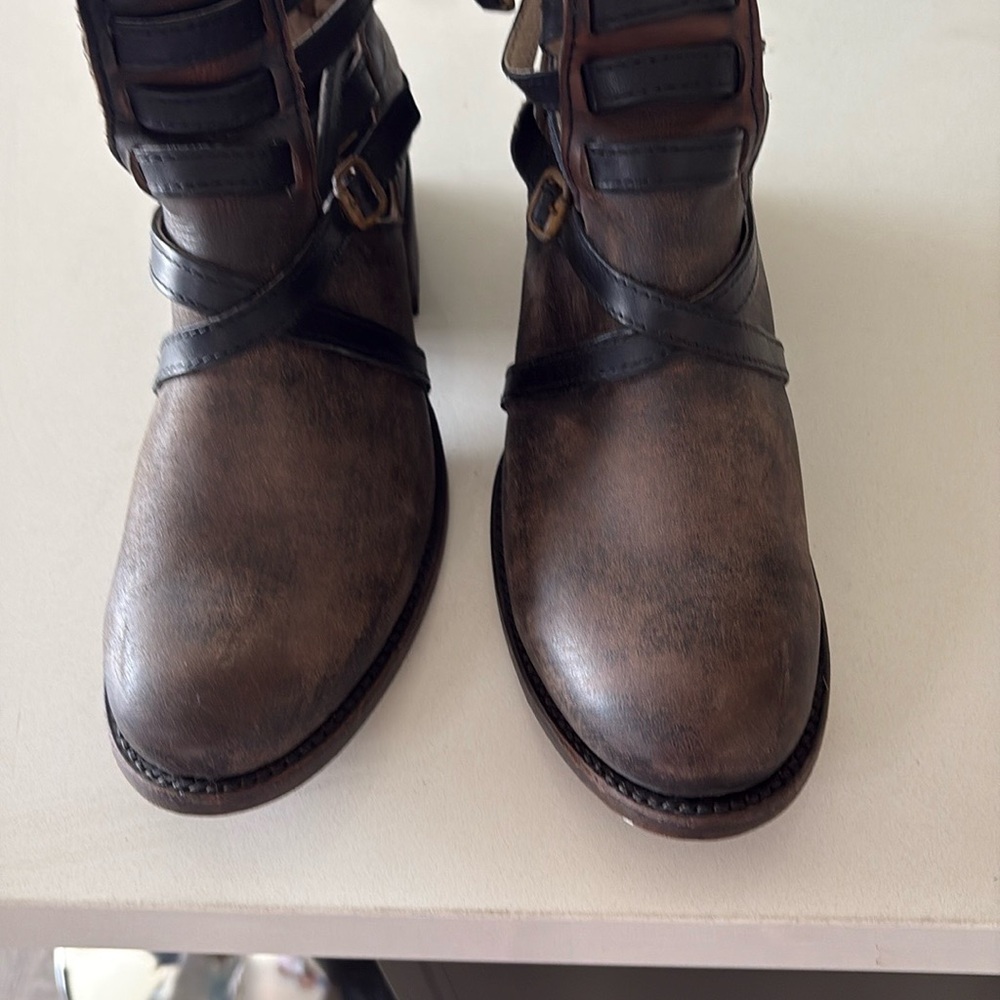 Freebird by Steven Brown and Black Ankle Boots